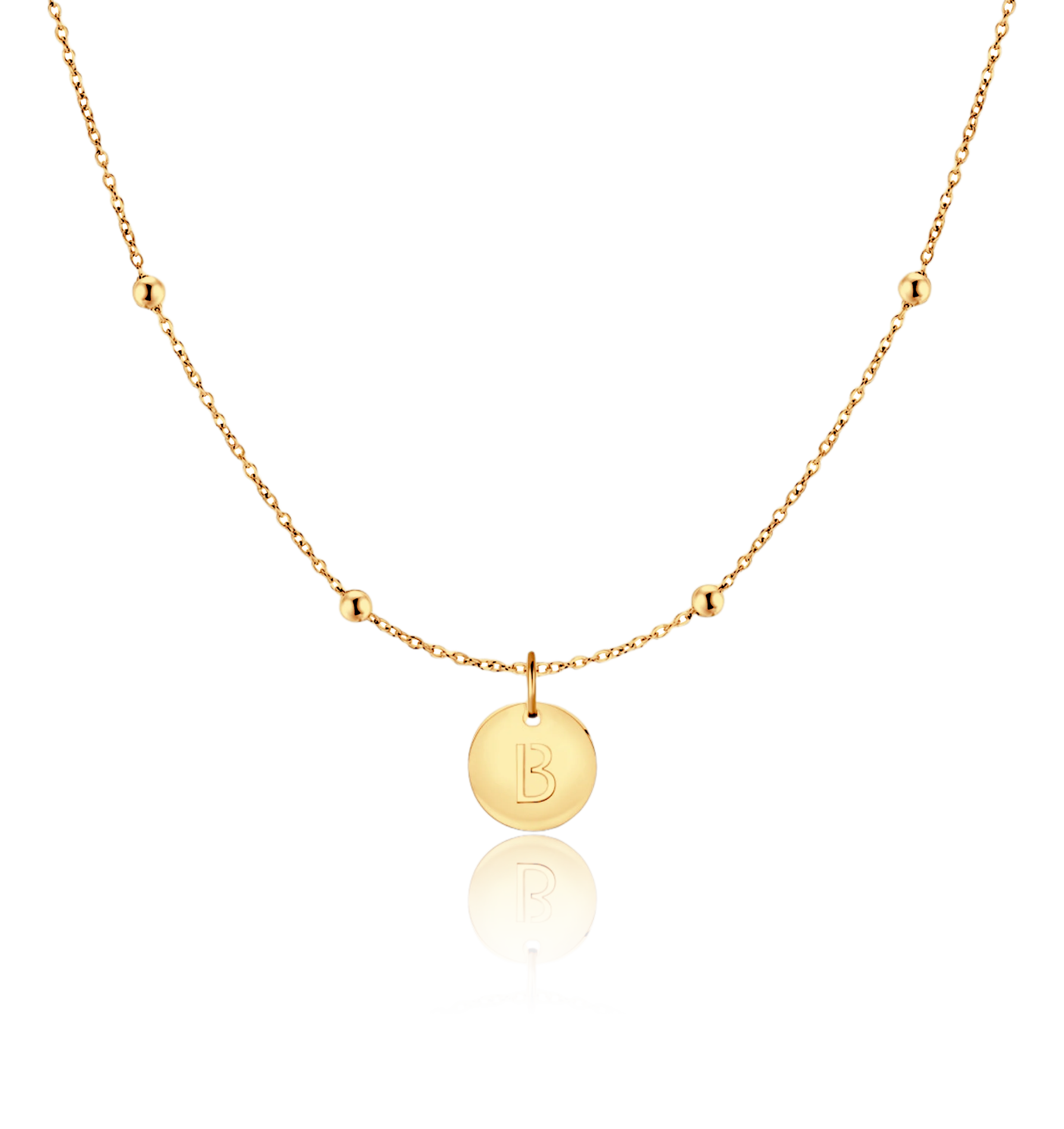 Initial Circle Necklace - Image 27