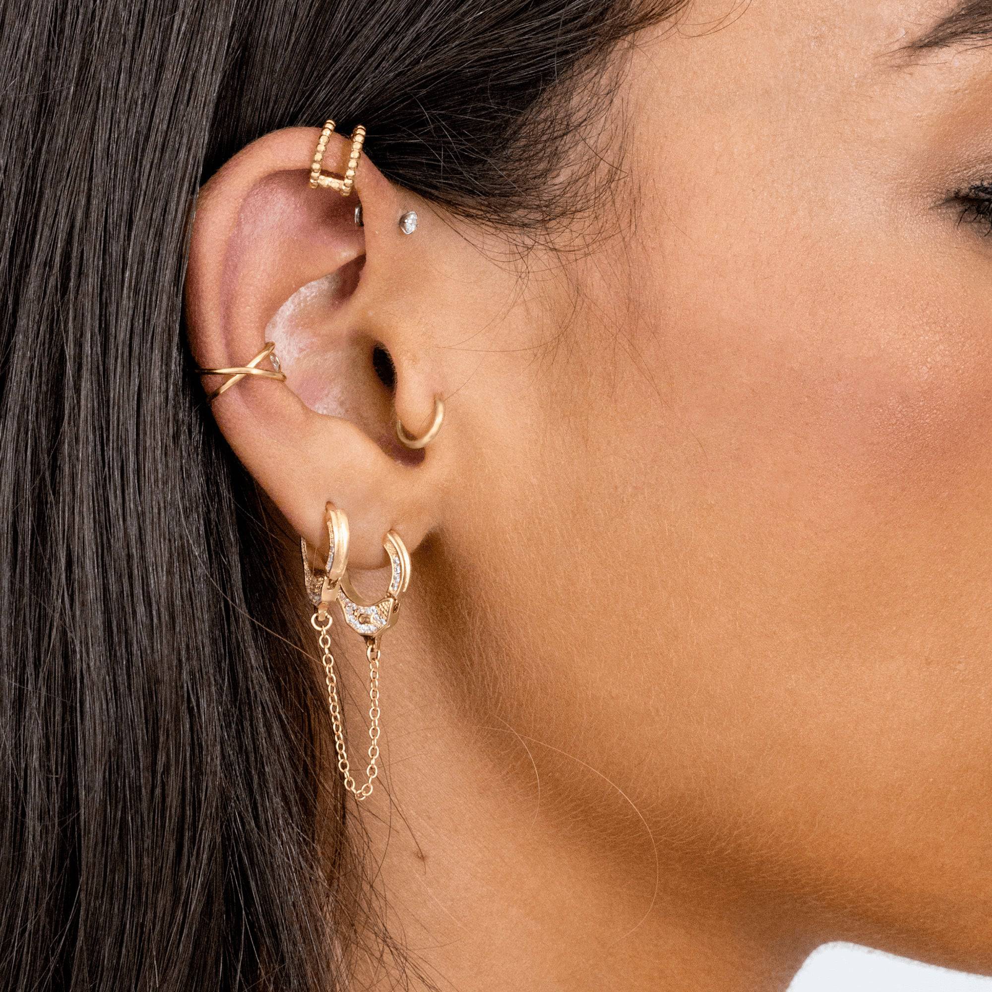 Simple Hoops Earrings - Image 6